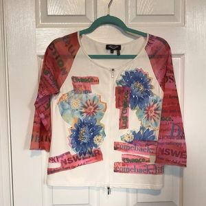 Angel ll zip up top.